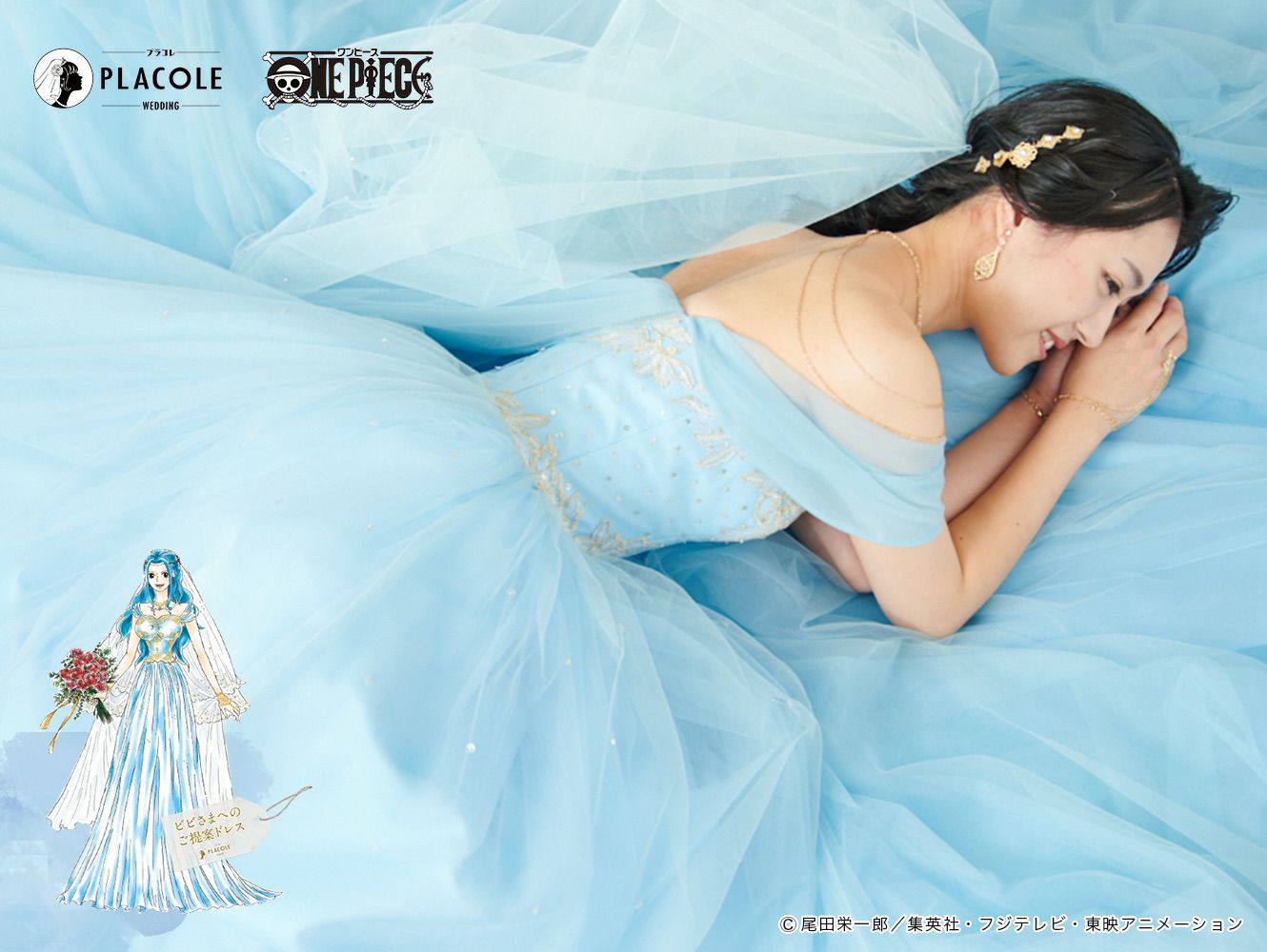 取扱い店案内】ワンピースコラボドレス ビビモデル | DRESSY ONLINE