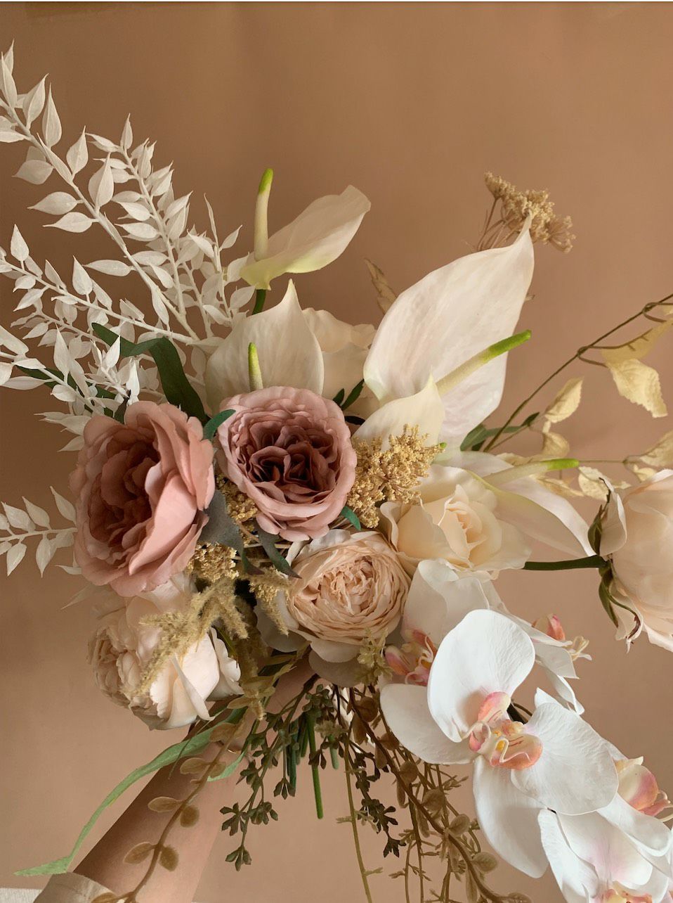 お花オーダーOK】ブーケ&ブートニアセット【YB-BU-1】 | DRESSY ONLINE