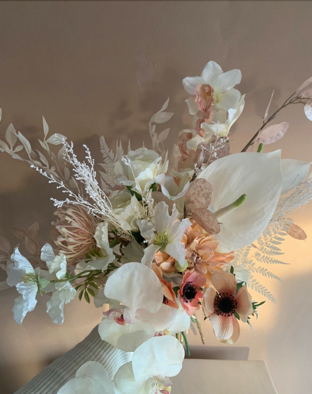 お花オーダーOK】ブーケ&ブートニアセット【YB-BU-1】 | DRESSY ONLINE