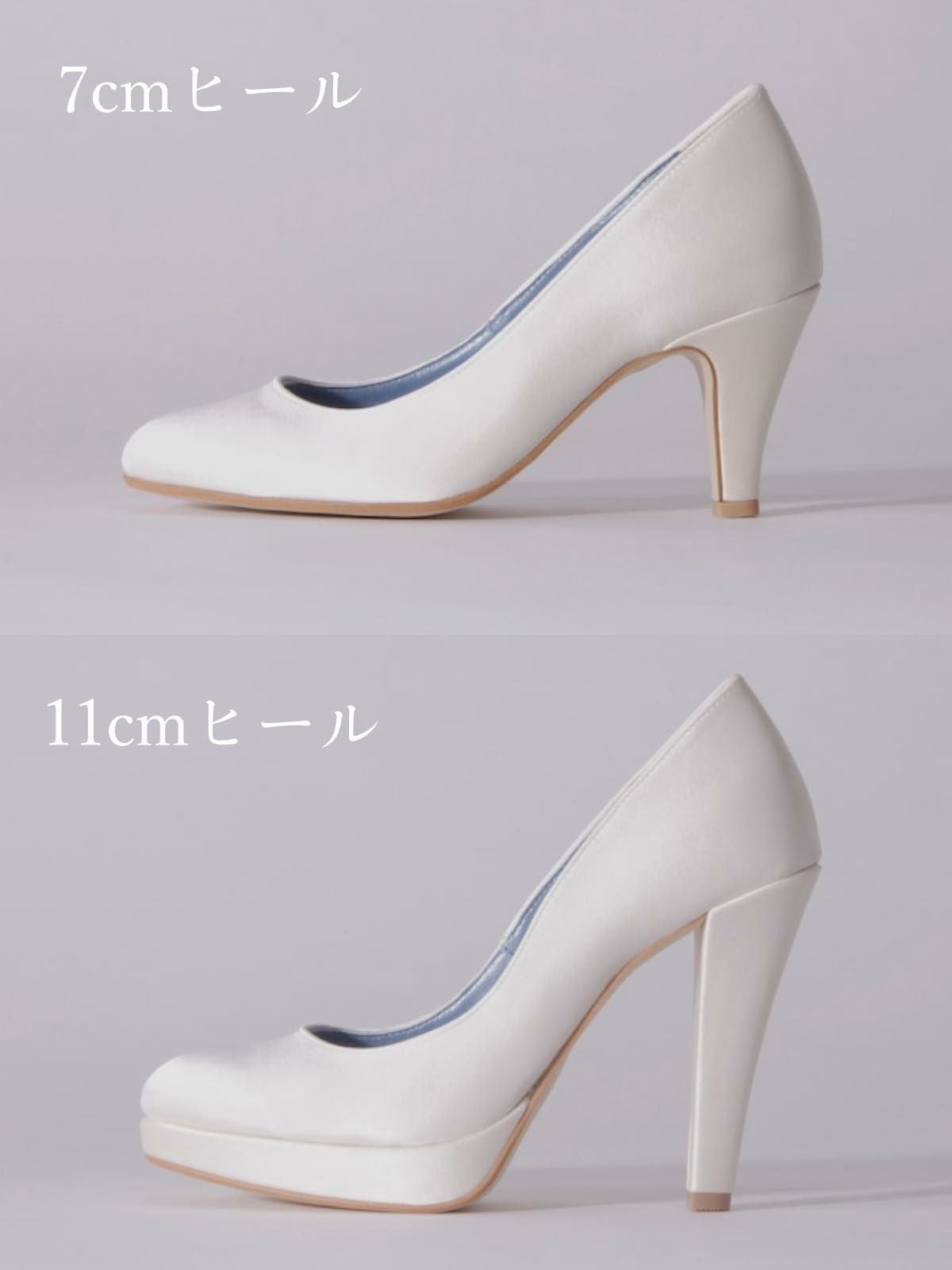 シルクサテン（ホワイト/クローズトゥ） | DRESSY ONLINE[ドレッシー