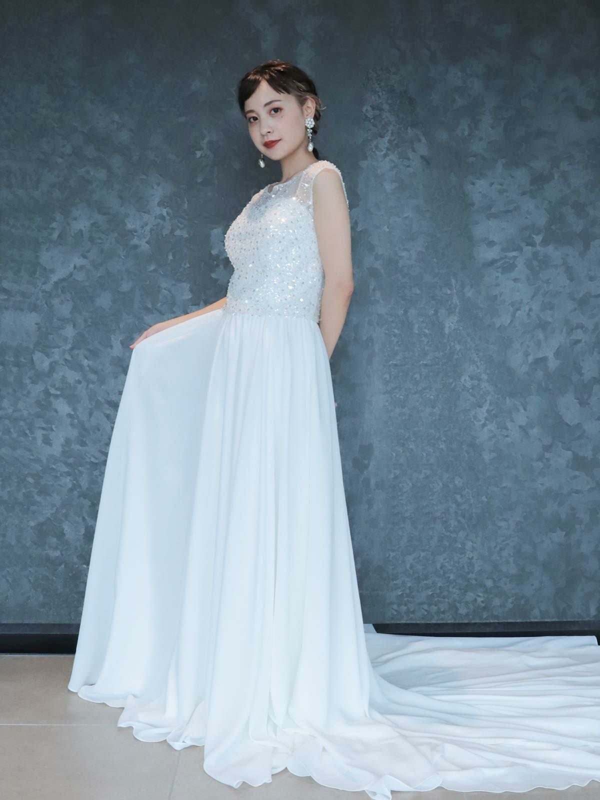 オリジナル ジョーゼットドレス〈PD-WDOR-71〉 | DRESSY ONLINE