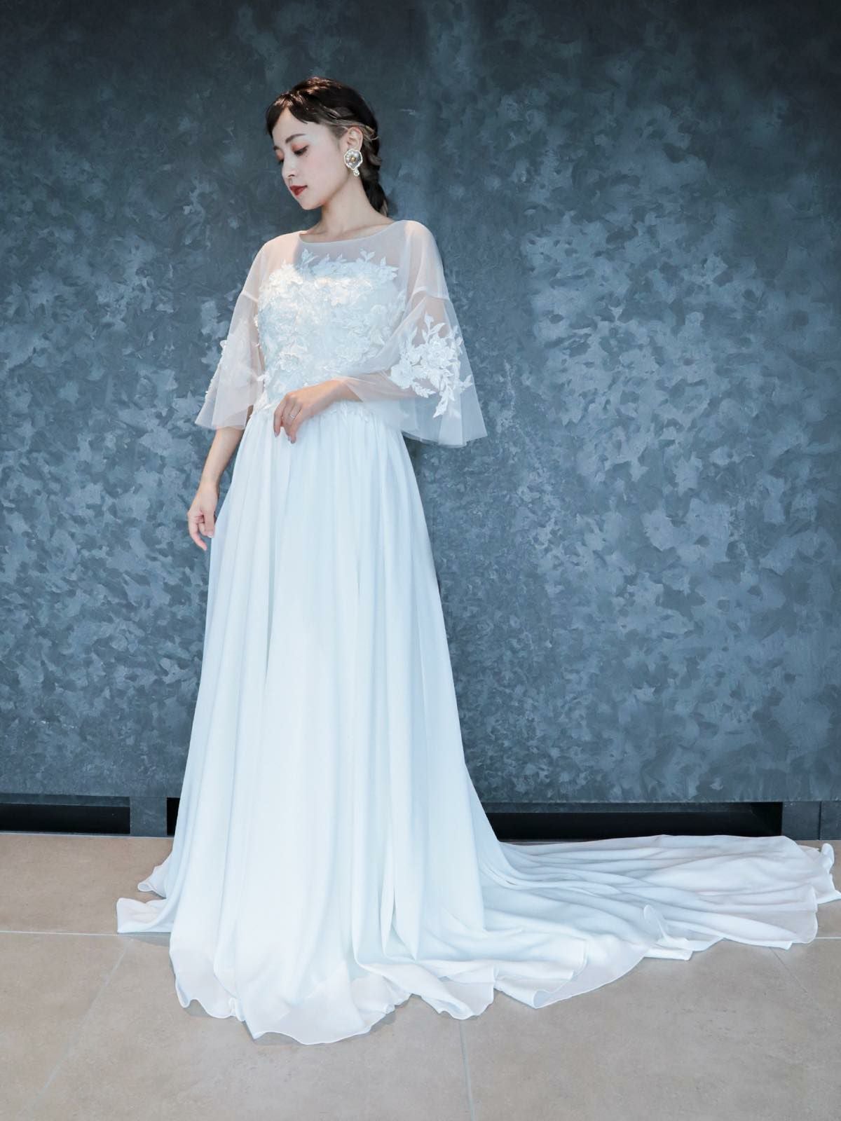 オリジナル フレアスリーブドレス〈PD-WDOR-72〉 | DRESSY ONLINE