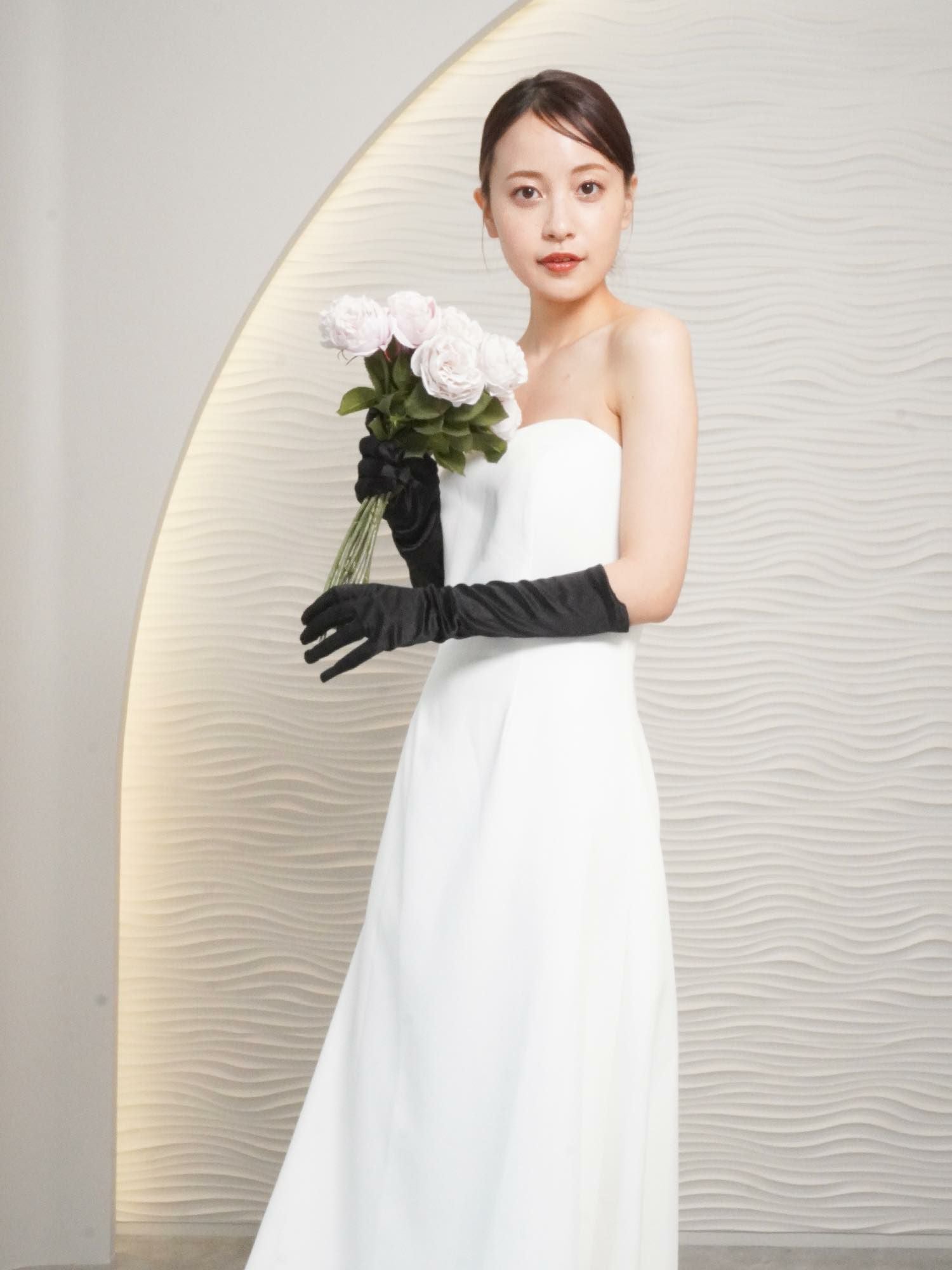 2wayティアードフレアスリーブ スレンダードレス〈PD-WDOR-211