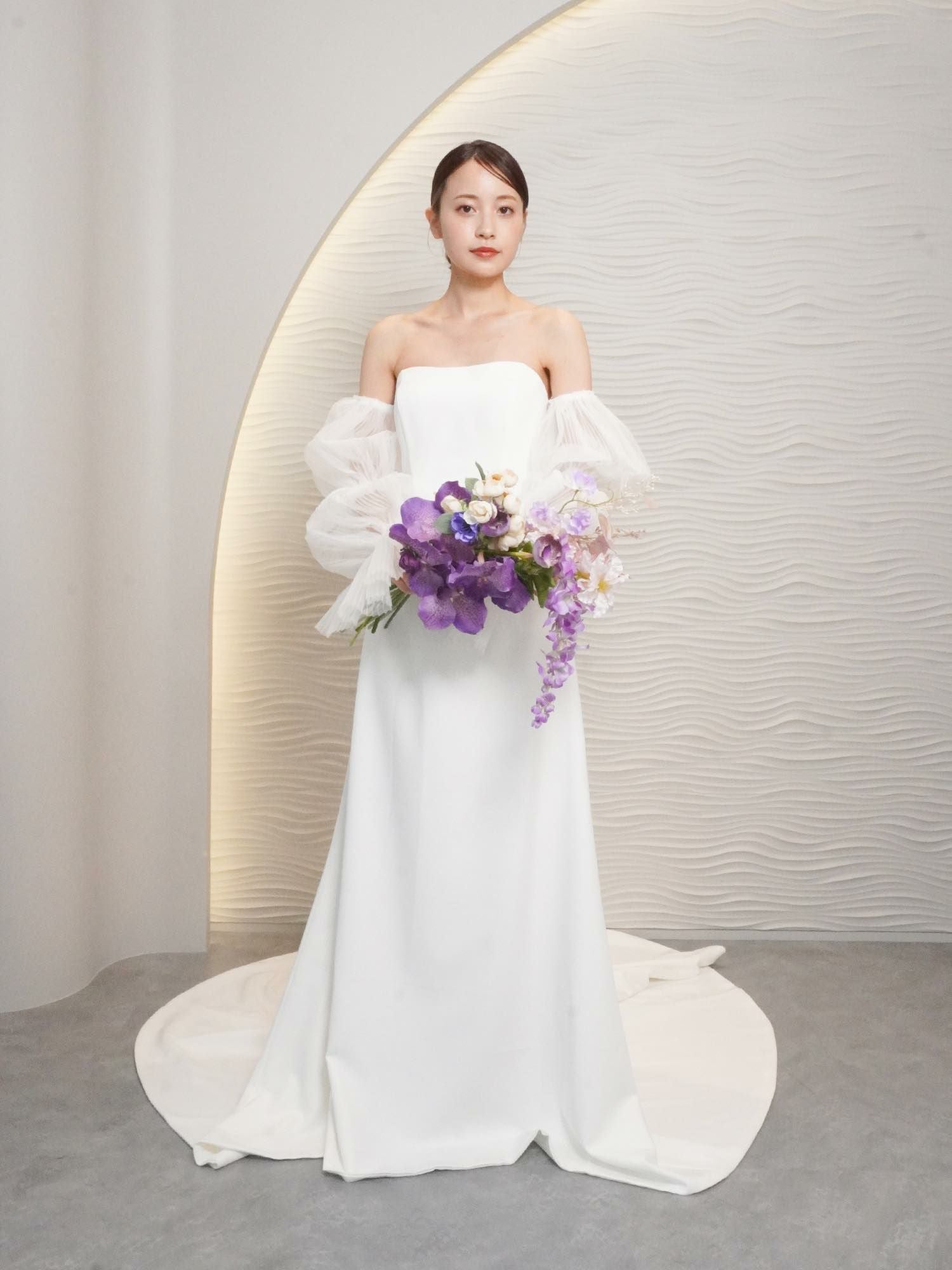 2wayプリーツキャンディスリーブ スレンダードレス〈PD-WDOR-213