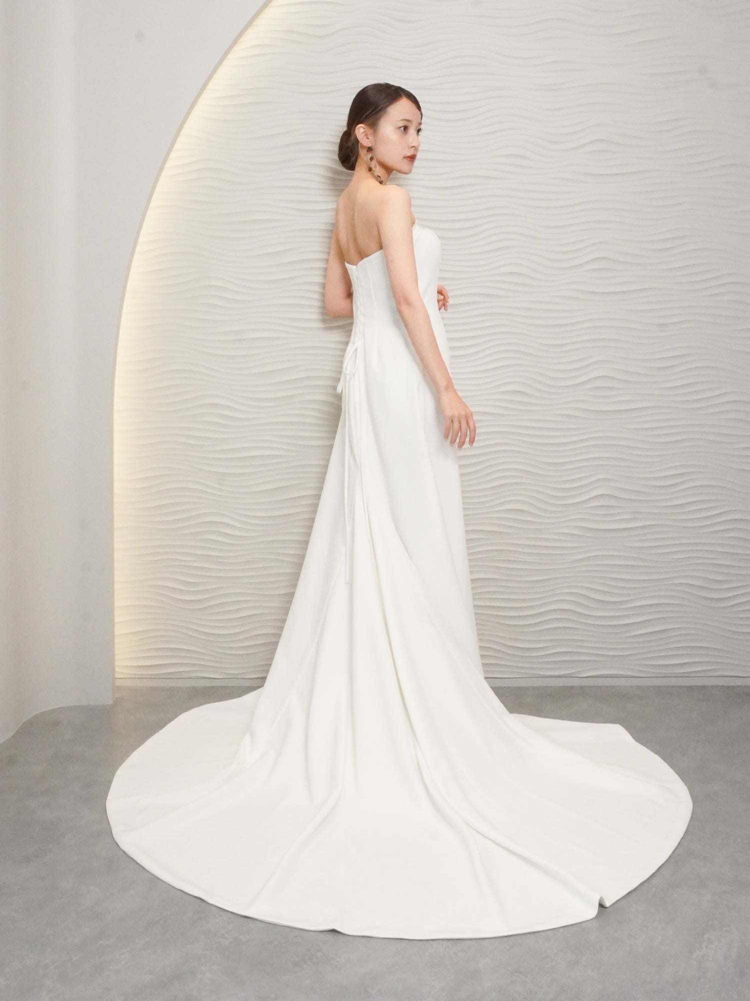 2wayプリーツキャンディスリーブ スレンダードレス〈PD-WDOR-213