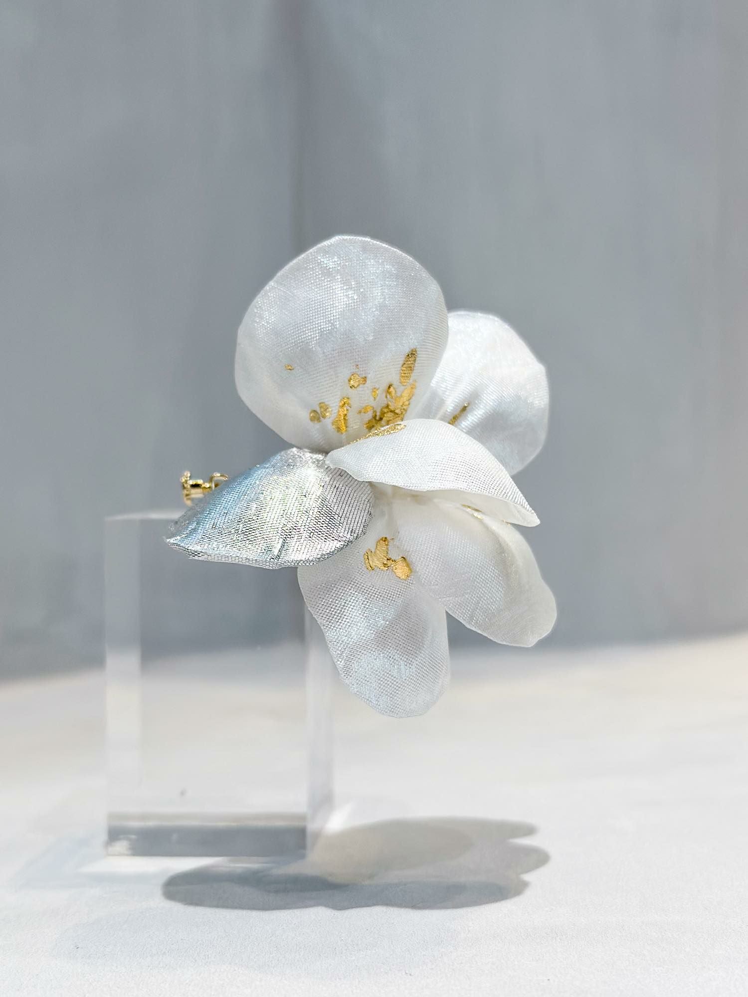 白玉椿-イヤリング/ピアス【RE-COER-01】 | DRESSY ONLINE[ドレッシー