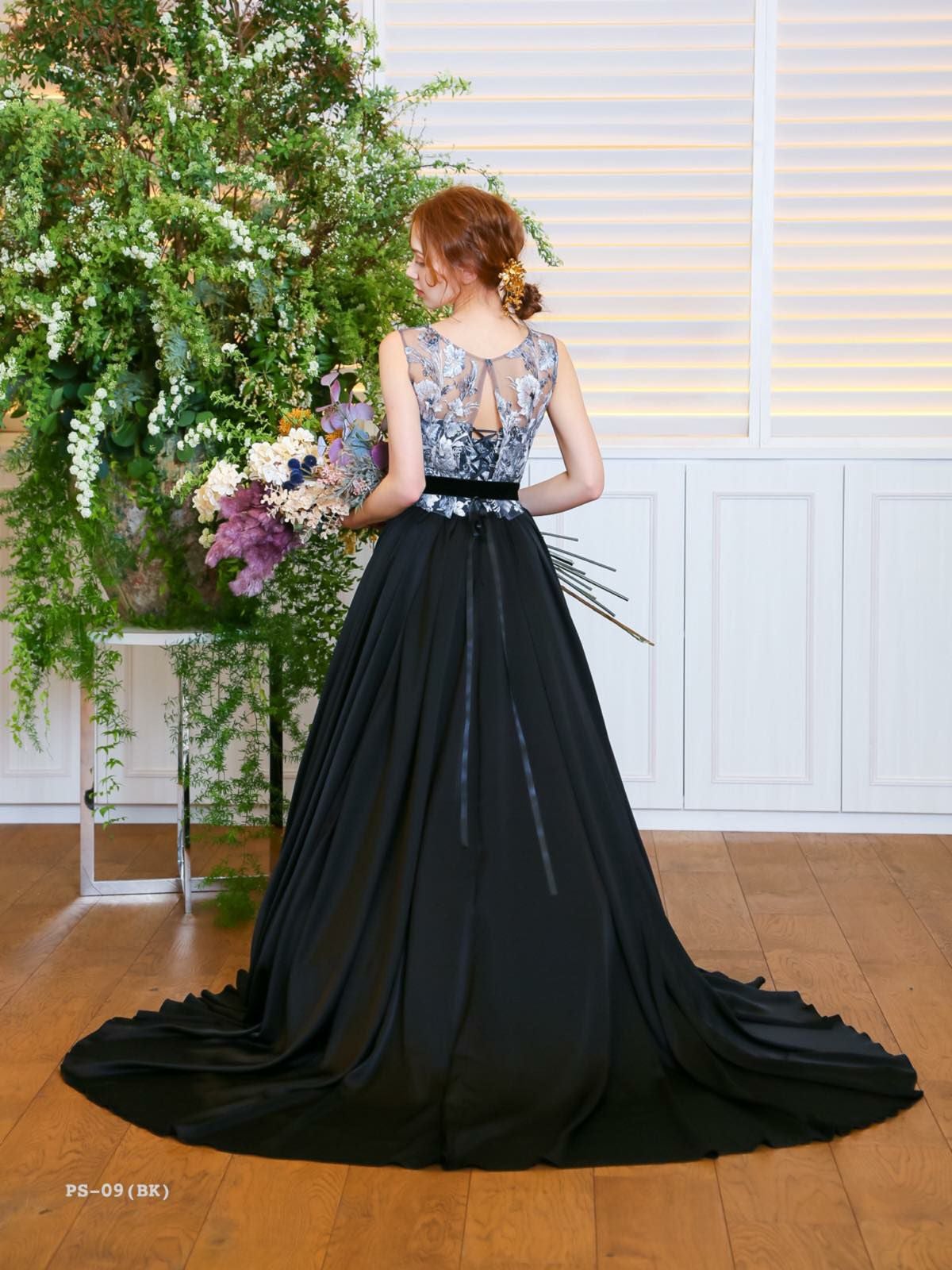 期間限定価格】3泊4日 PS-09(black) SERINA BRIDAL × PLACOLE&DRESSY