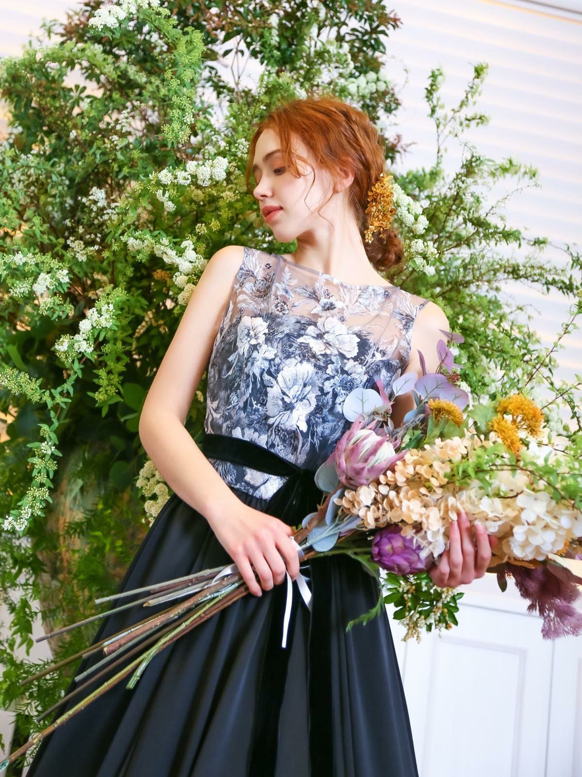 期間限定価格】3泊4日 PS-09(black) SERINA BRIDAL × PLACOLE&DRESSY
