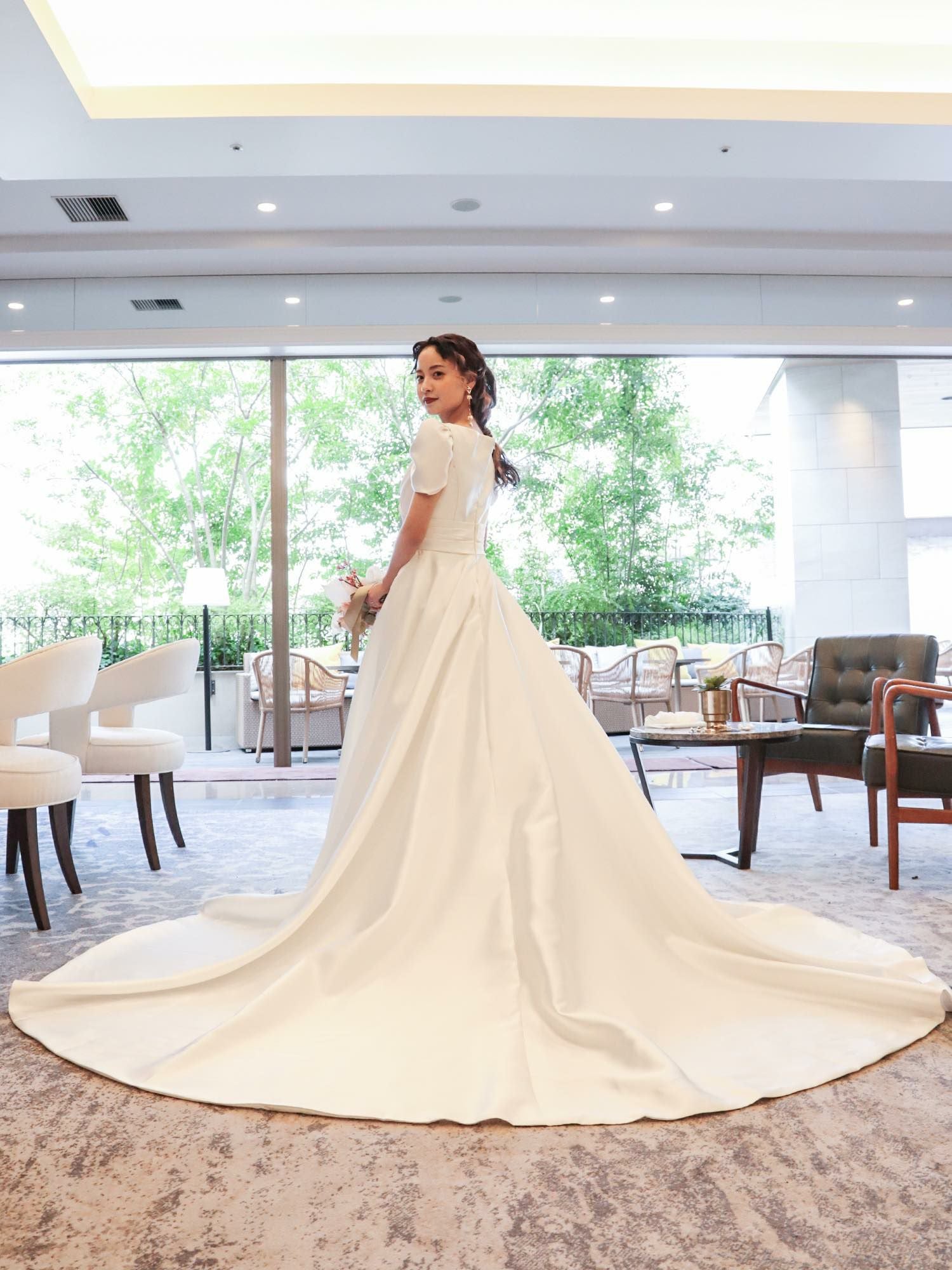 3泊4日】3wayミカドサテンドレス〈PD-WDOR-61〉 | DRESSY ONLINE