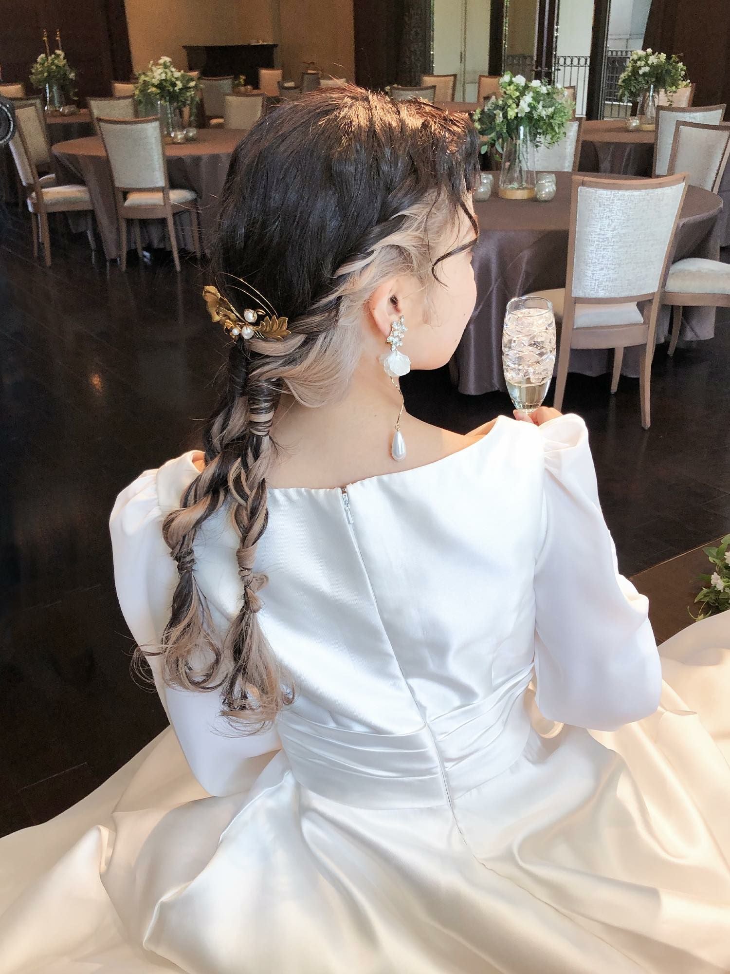 3泊4日】3wayミカドサテンドレス〈PD-WDOR-61〉 | DRESSY ONLINE