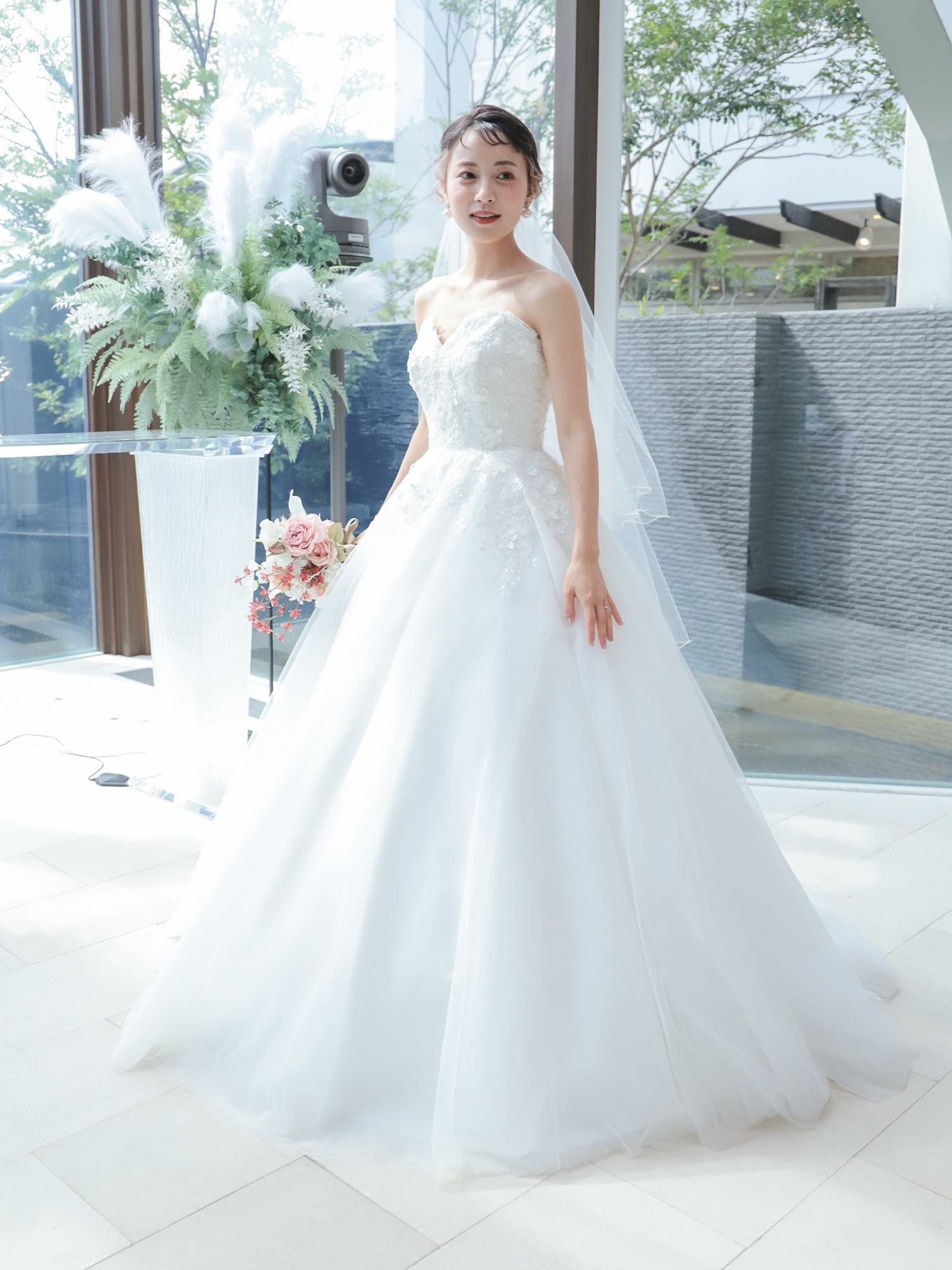 3泊4日】フラワーチュールドレス〈PD-WDOR-52〉 | DRESSY ONLINE