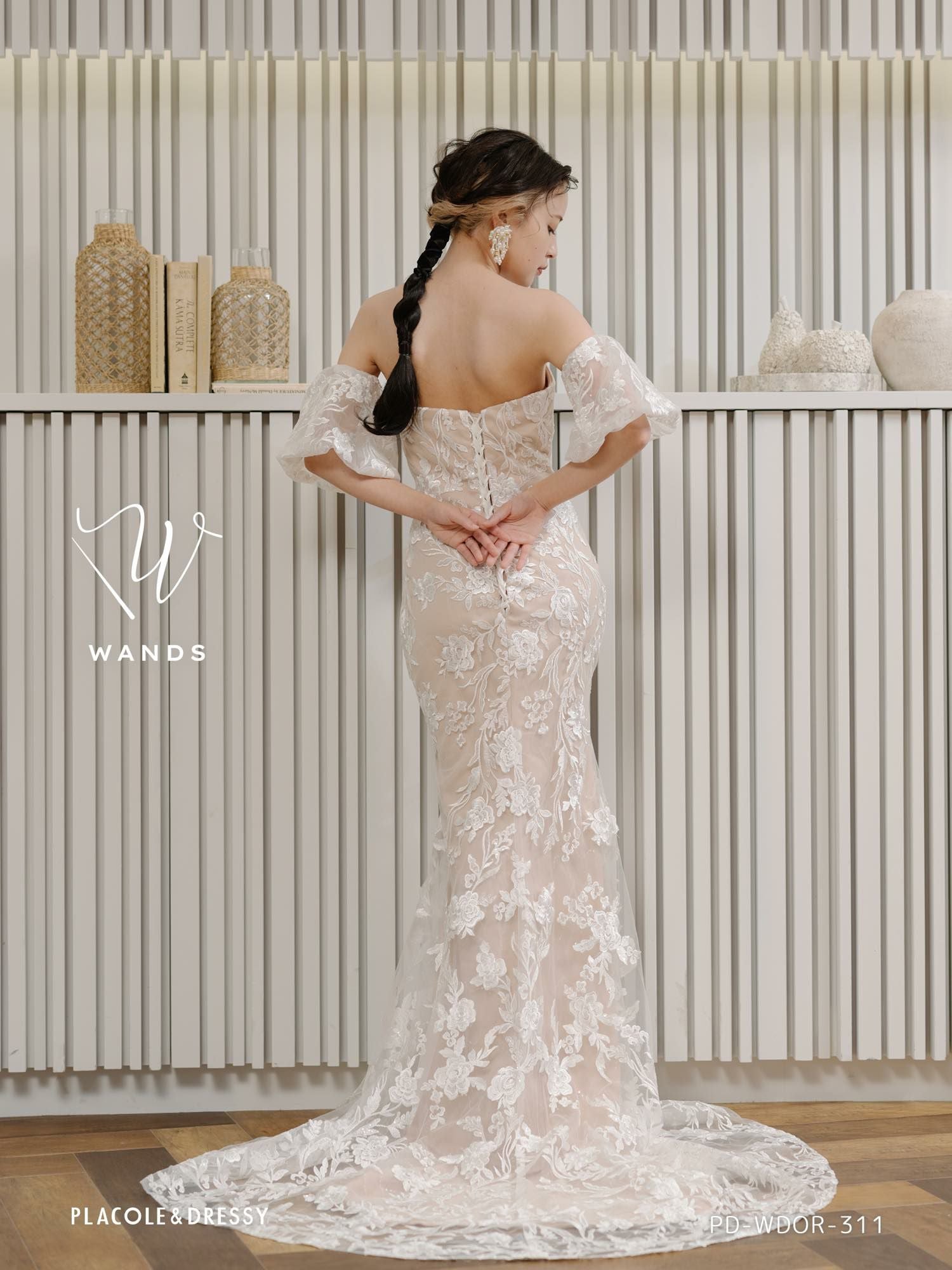 2way刺繍レースマーメイドドレス〈PD-WDOR-311〉 | DRESSY ONLINE