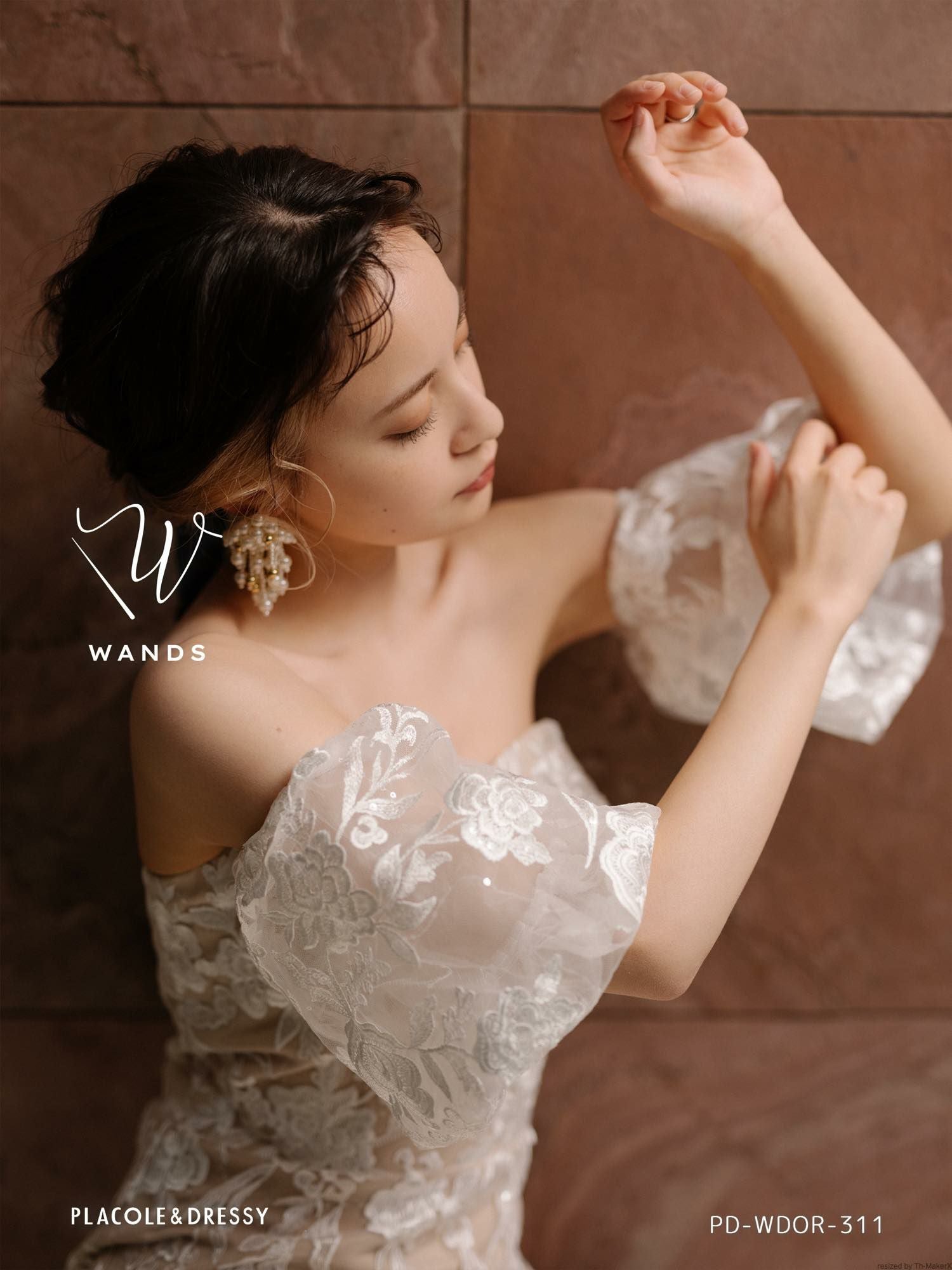 3泊4日】2way刺繍レースマーメイドドレス〈PD-WDOR-311〉 | DRESSY