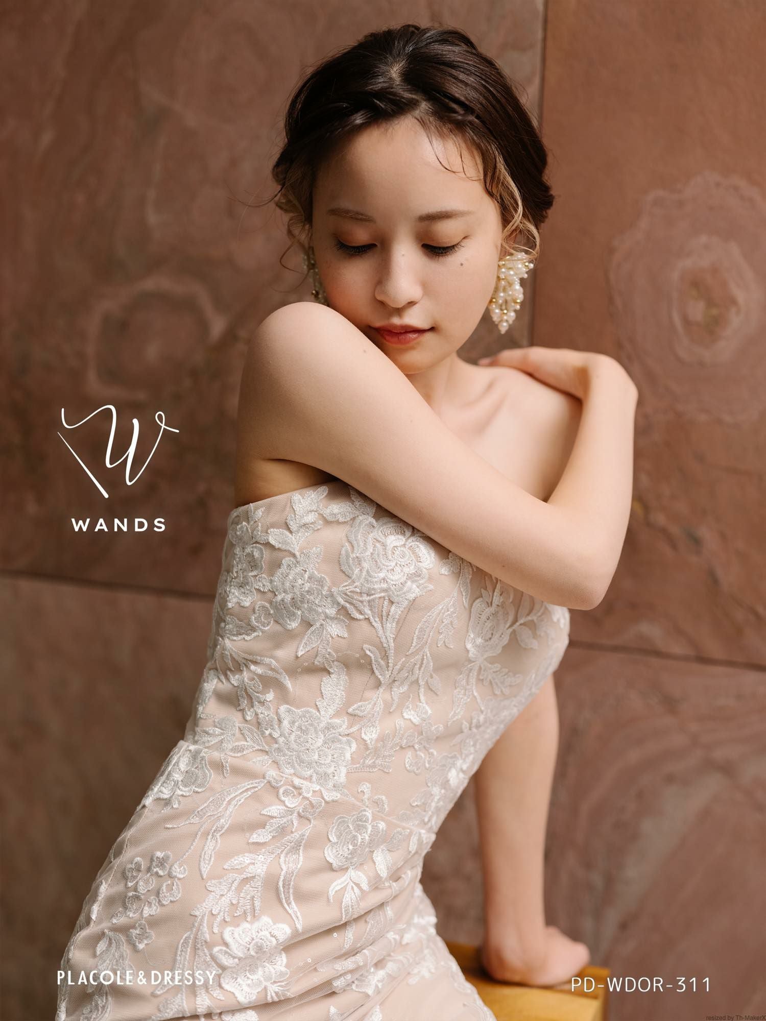 3泊4日】2way刺繍レースマーメイドドレス〈PD-WDOR-311〉 | DRESSY