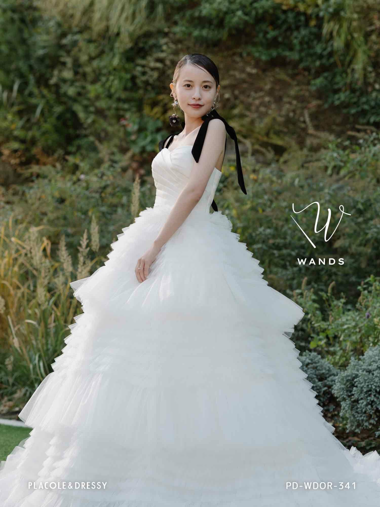 3泊4日】2wayチュールラッフルドレス〈PD-WDOR-341RTL〉 | DRESSY