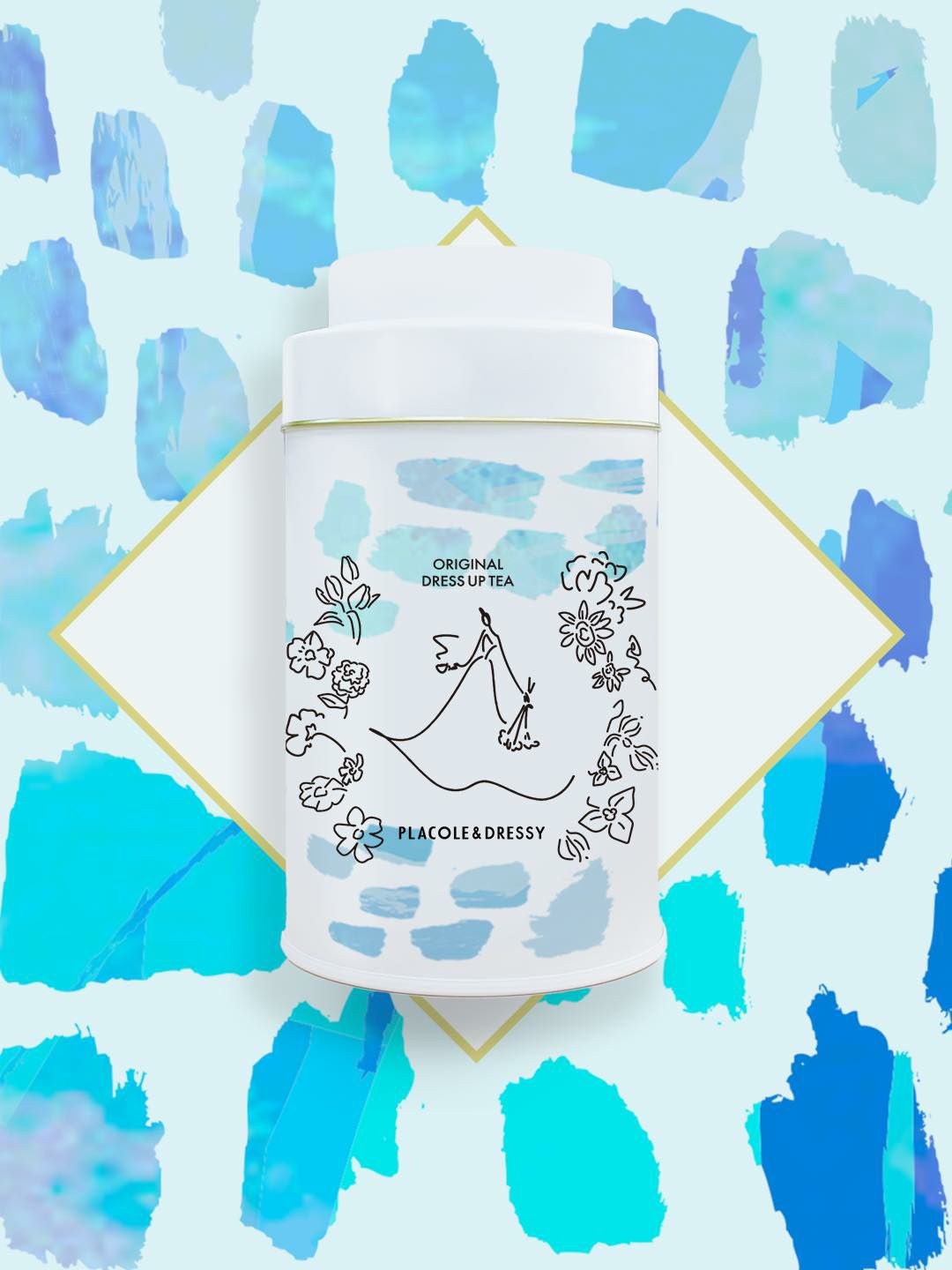 オリジナル缶入り 紅茶 [blue]（お好きな3種類のティーバッグ15個