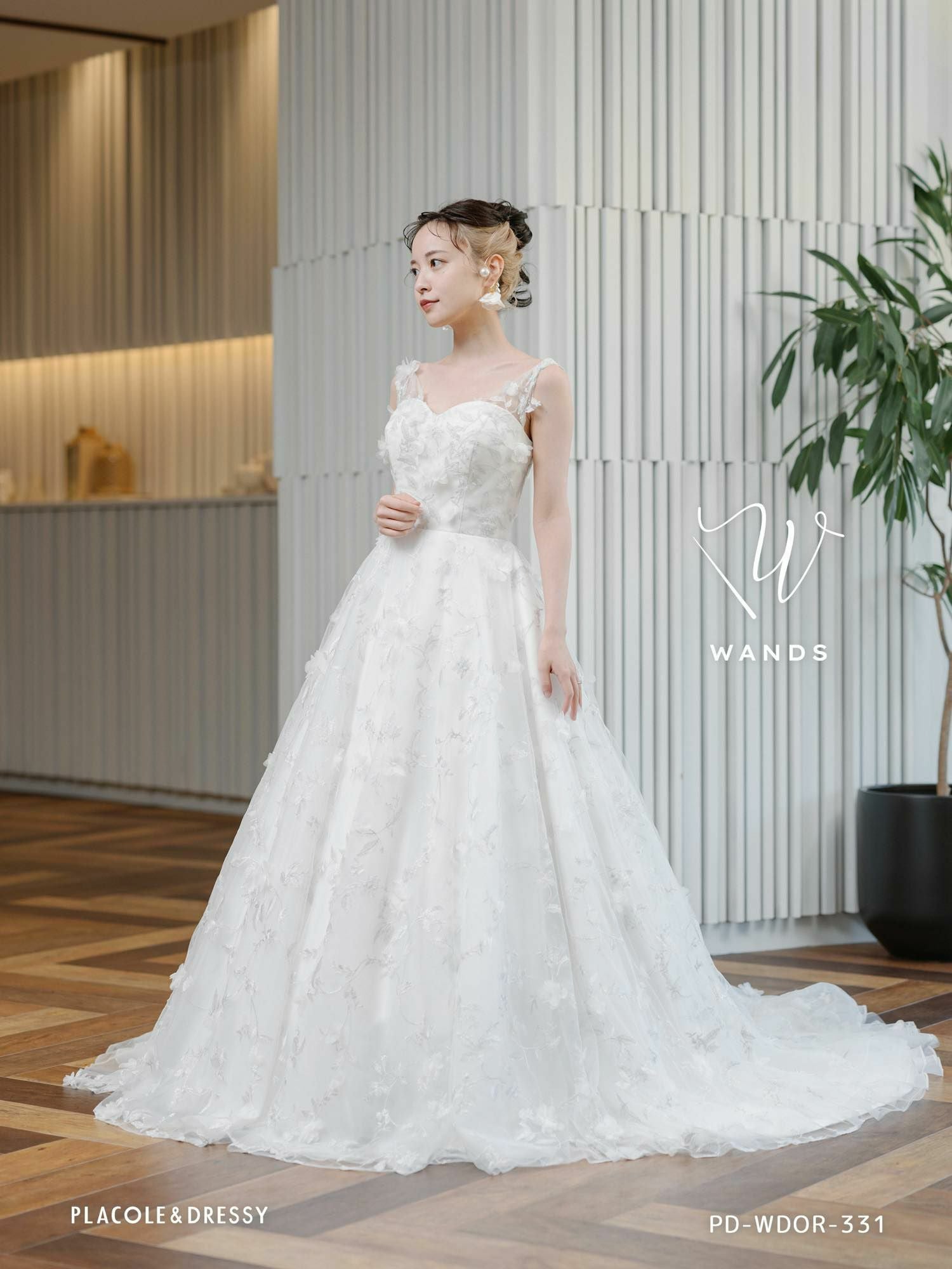 3泊4日】3Dフラワーレース ドレス〈PD-WDOR-331〉 | DRESSY ONLINE