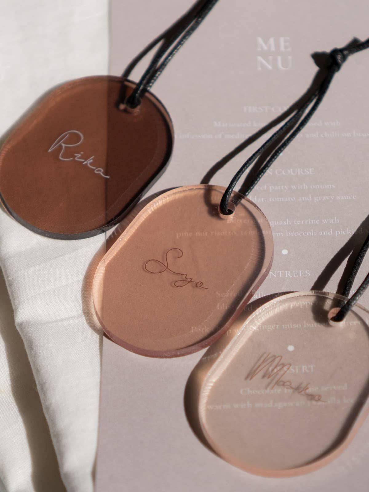 アクリル席札・ネームプレート11 | DRESSY ONLINE[ドレッシー