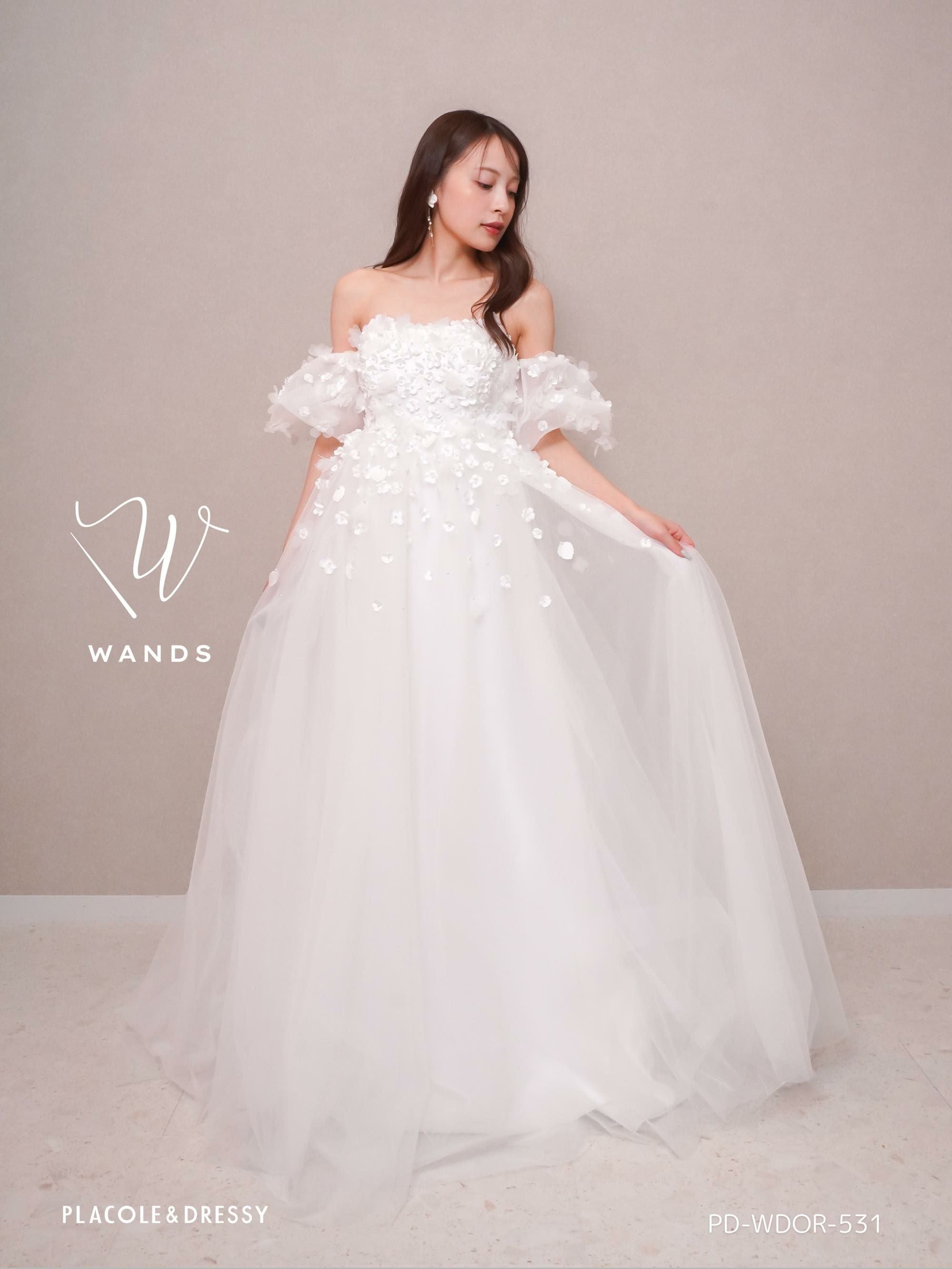フラワーチュール 2wayエンパイアドレス〈PD-WDOR-531〉 | DRESSY