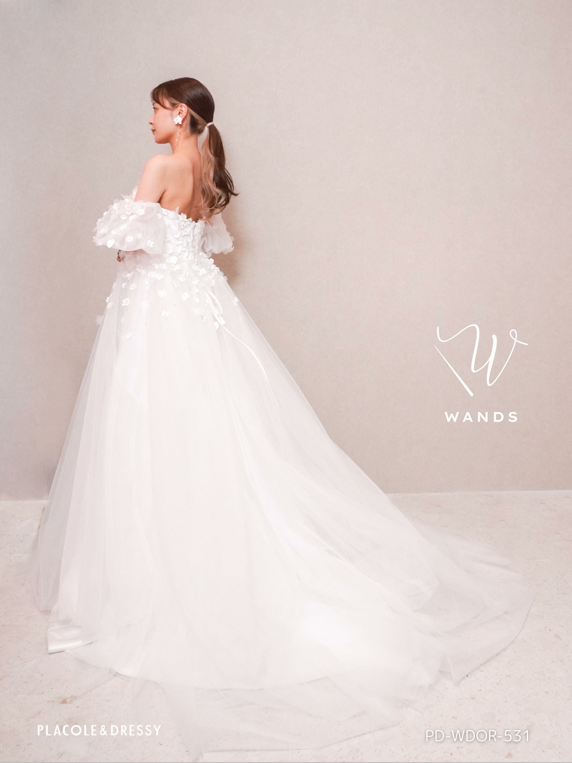 フラワーチュール 2wayエンパイアドレス〈PD-WDOR-531〉 | DRESSY