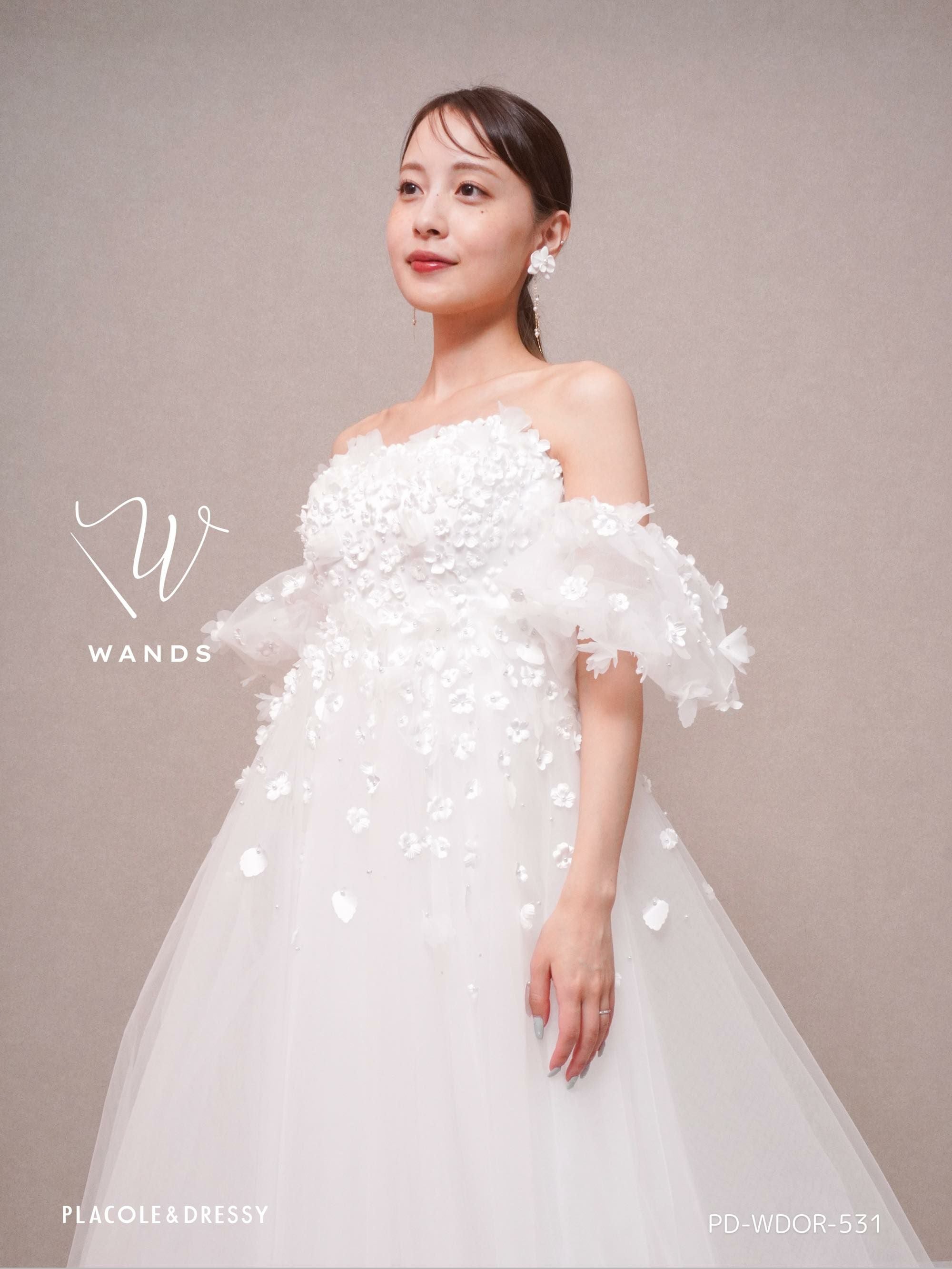 フラワーチュール 2wayエンパイアドレス〈PD-WDOR-531〉 | DRESSY