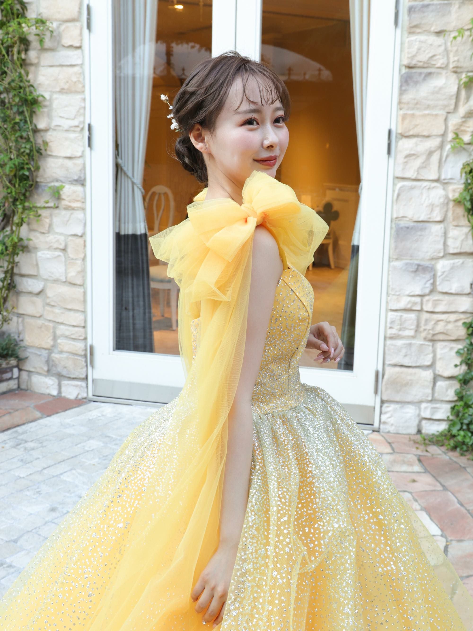 期間限定価格】3泊4日 LU-1501(Yellow) | DRESSY ONLINE[ドレッシー